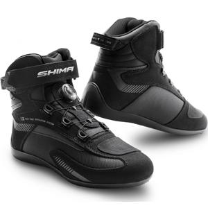 Stivali da motociclista da donna Shimano Exo neri-neri