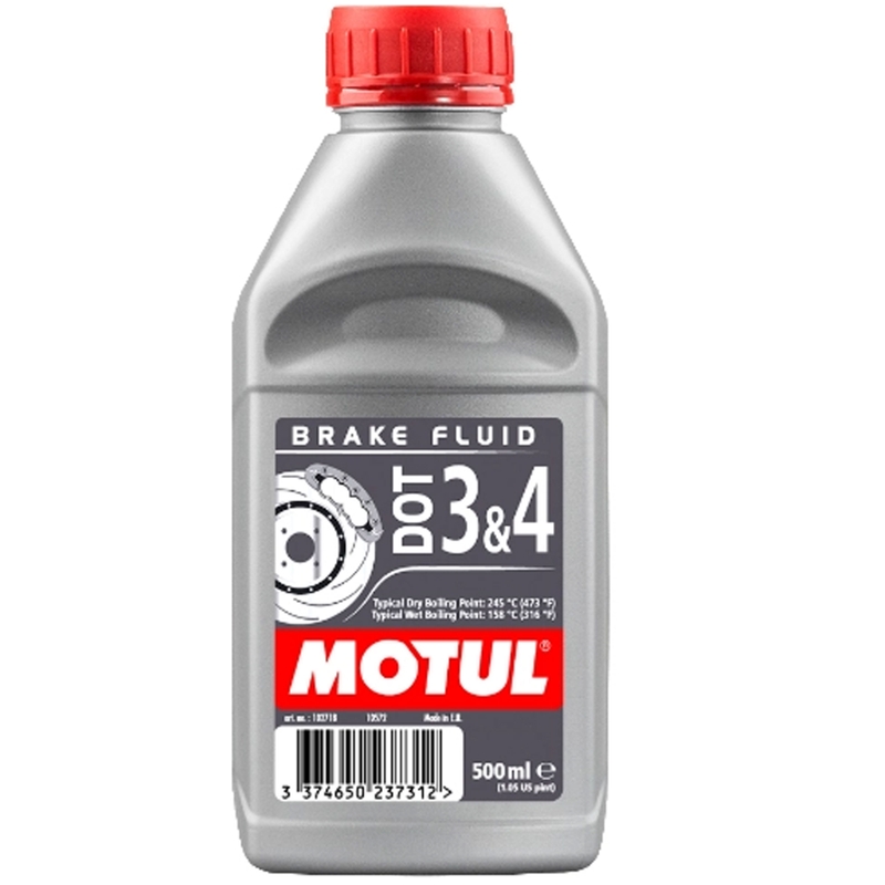 Liquido freni Motul Dot 3 e 4 0,5 l