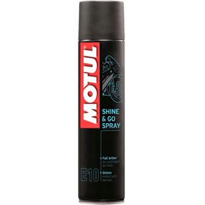 Motul E10 Shine &amp; Go Spray per il trattamento della plastica 400 ml