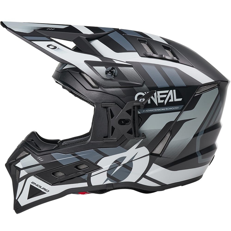 Casco da motocross O´Neal EX-SRS Dust nero-grigio