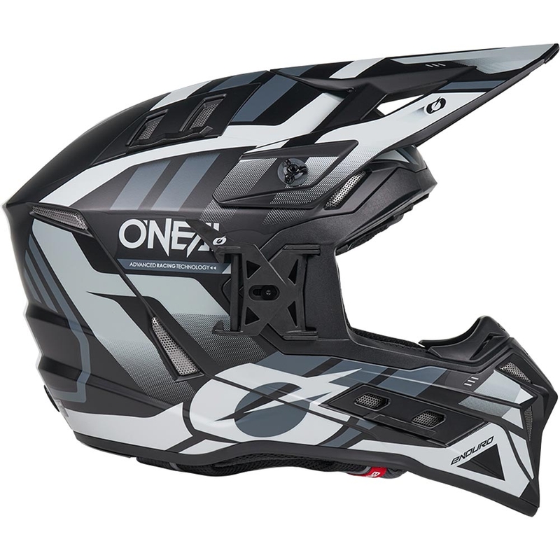 Casco da motocross O´Neal EX-SRS Dust nero-grigio