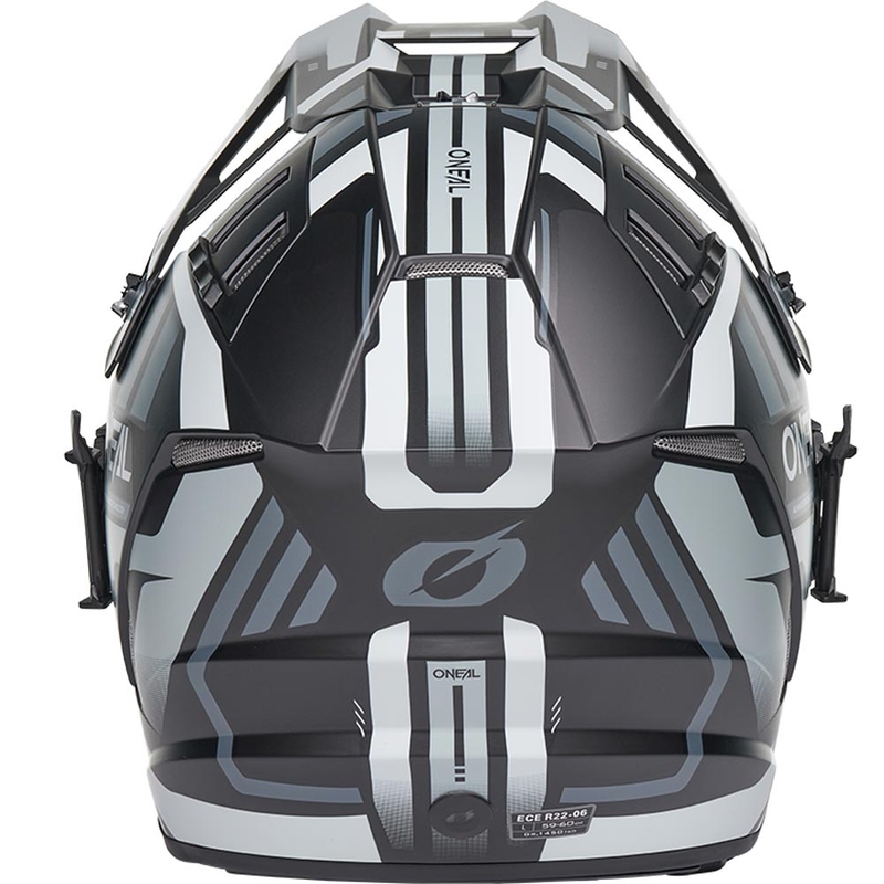 Casco da motocross O´Neal EX-SRS Dust nero-grigio