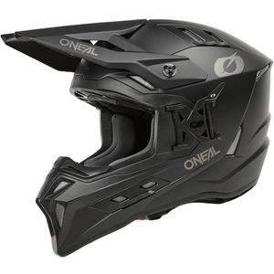 Casco da motocross O'Neal EX-SRS nero opaco