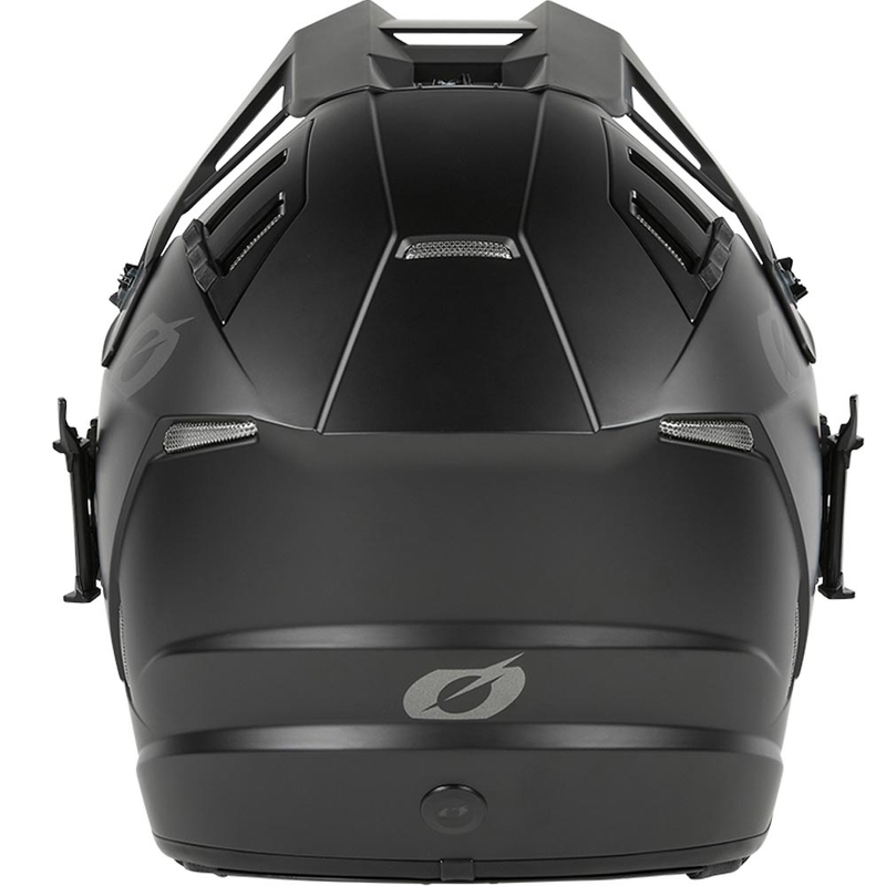 Casco da motocross O'Neal EX-SRS nero opaco