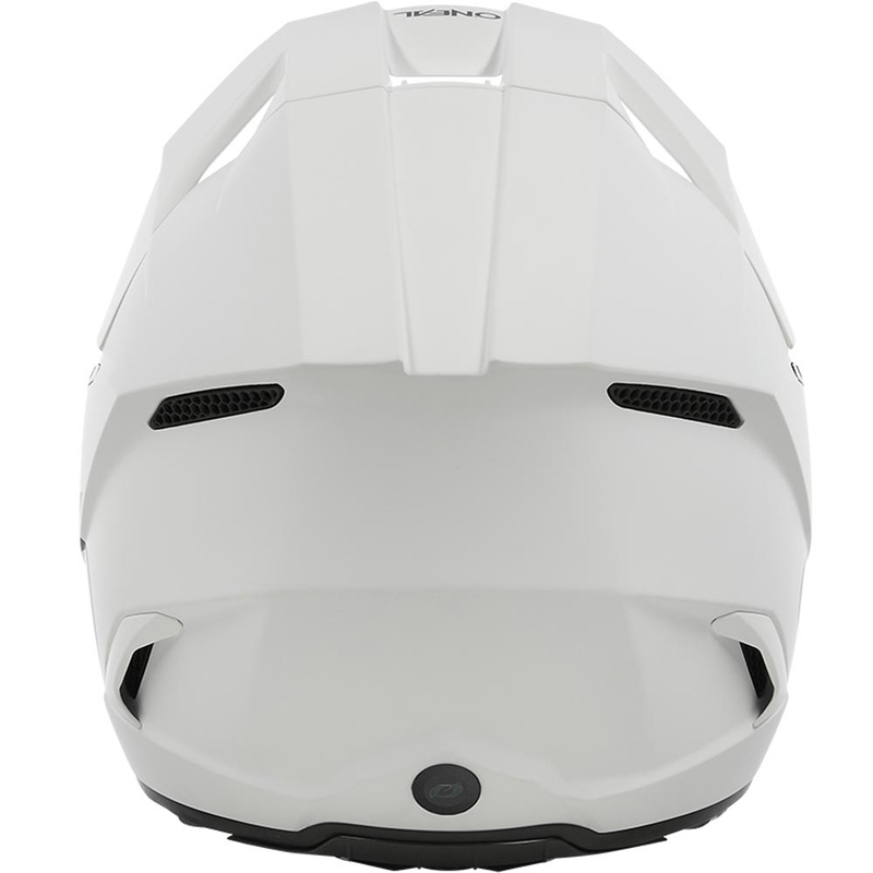 Casco da motocross O´Neal 3SRS, tinta unita bianca opaca.