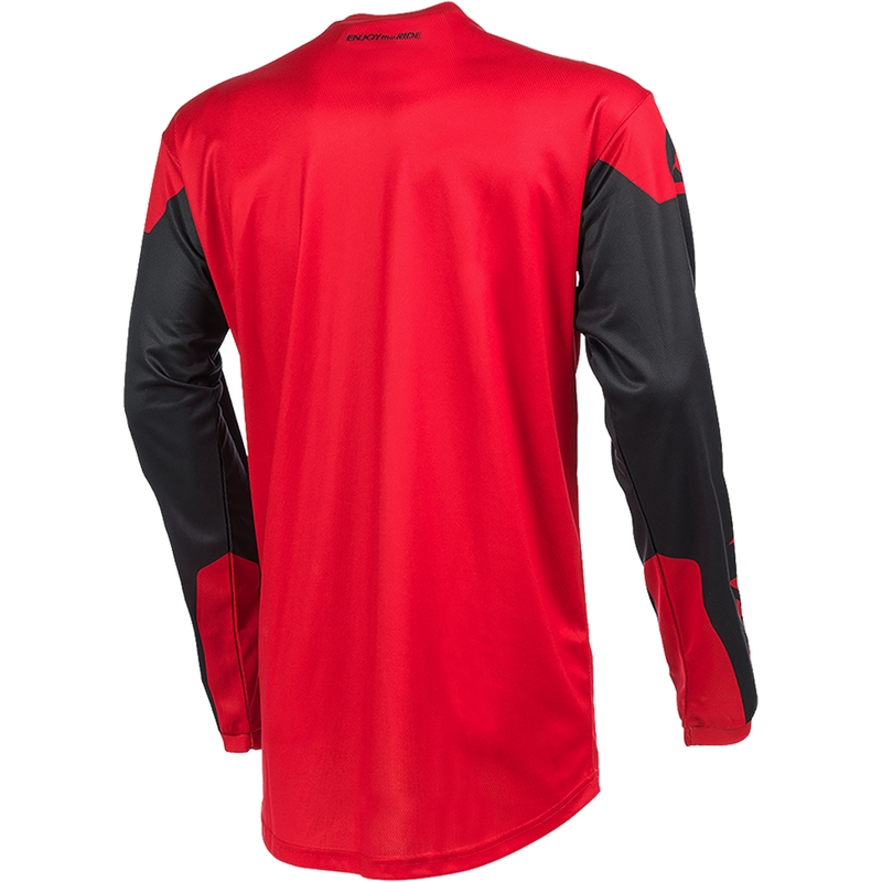 Maglia da motocross O´Neal Element Threat rosso-nera