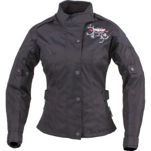 Giacca da motociclista da donna Roleff Ladylike nera
