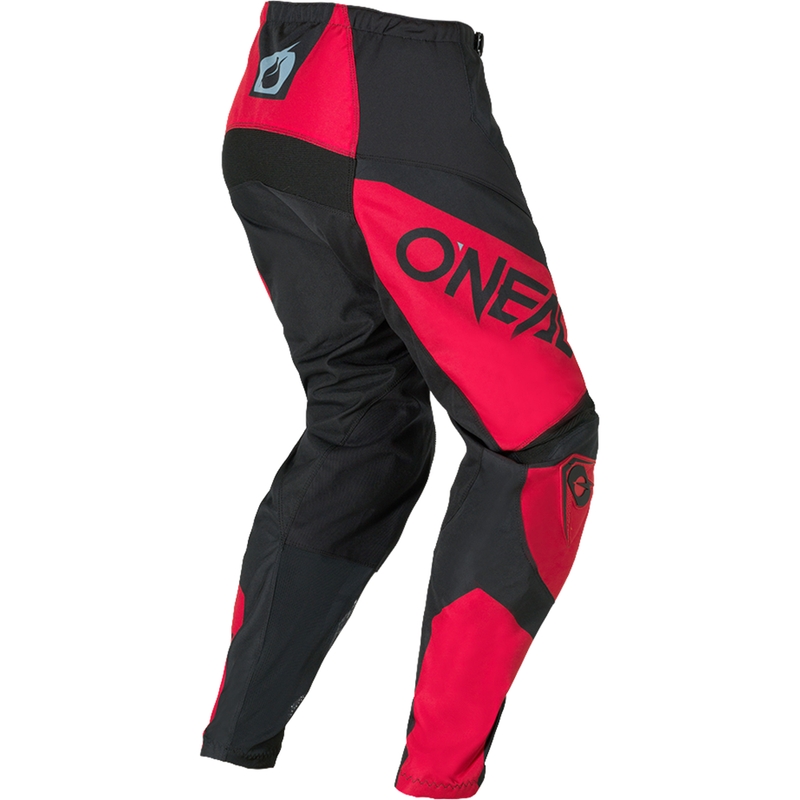 Pantaloni da motocross O´Neal Element Racewear neri e rossi