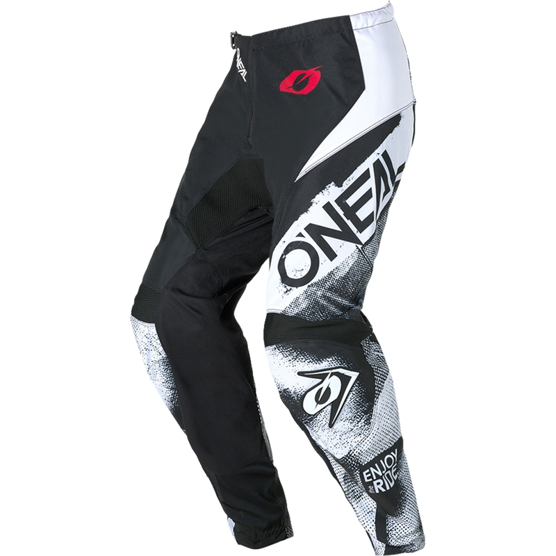 Pantaloni da motocross O´Neal Element Roller neri e bianchi