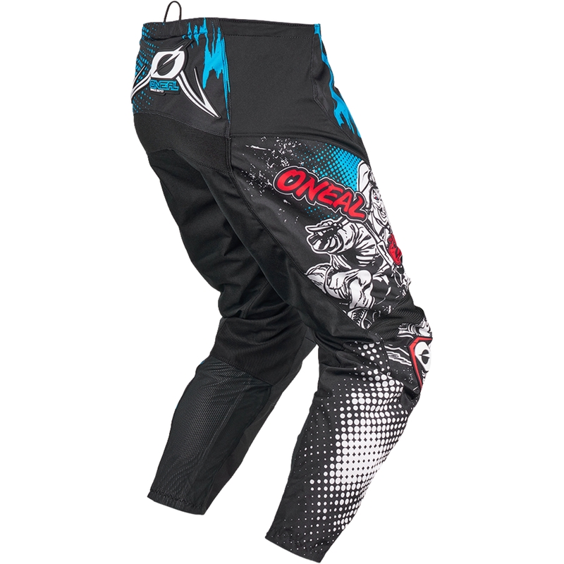 Pantaloni da motocross O´Neal Element Villain bianchi