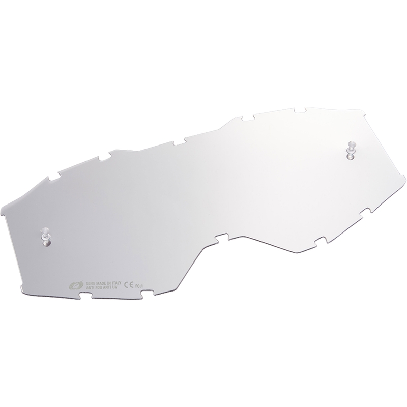 Visiera per occhiali da motocross O´Neal B-10 argento