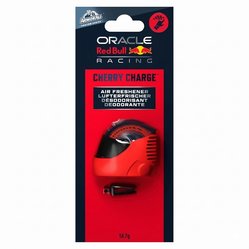 Deodorante per auto Red Bull Racing Armorall - Casco 3D rosso