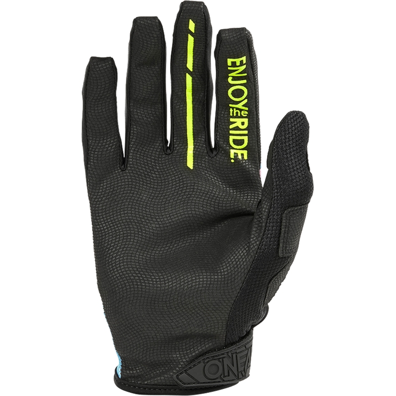 Guanti da motocross O´Neal Mayhem Reseda neri-gialli fluo