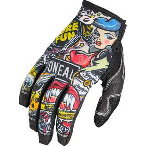 Guanti da motocross O´Neal Mayhem Crank multicolore
