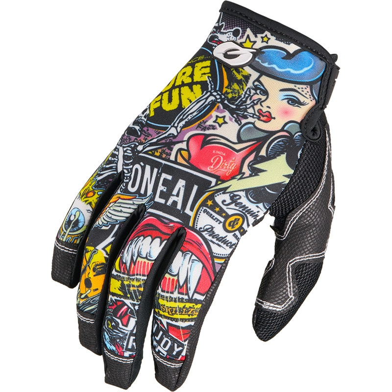 Guanti da motocross O´Neal Mayhem Crank multicolore