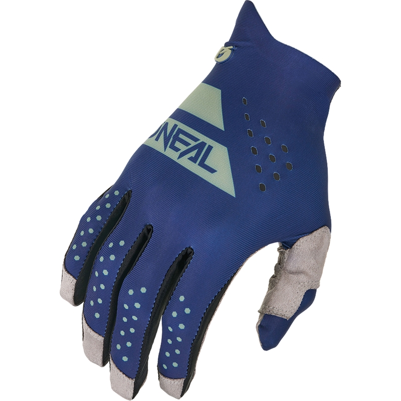 Guanti da motocross O´Neal Pin it Slip-on blu-verdi