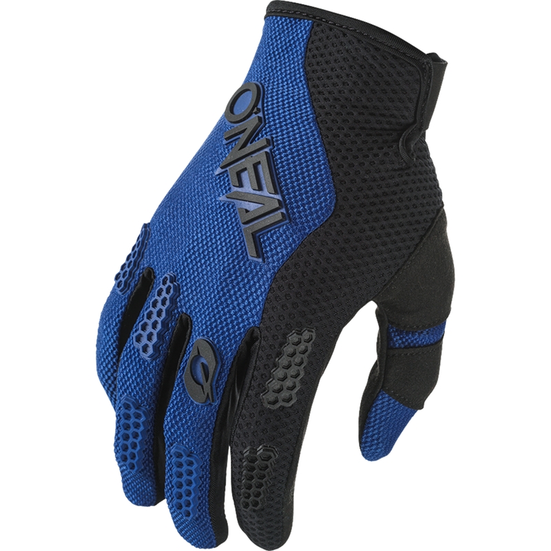 Guanti da motocross O´Neal Element Racewear neri e blu