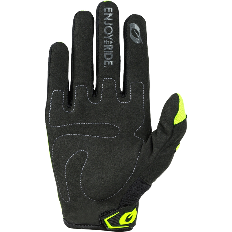Guanti da motocross O´Neal Element Racewear neri-gialli fluo