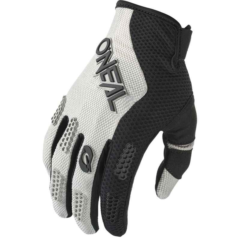 Guanti da motocross O´Neal Element Racewear neri e grigi