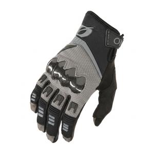 Guanti da motocross O´Neal Butch Carbon CE grigio-nero