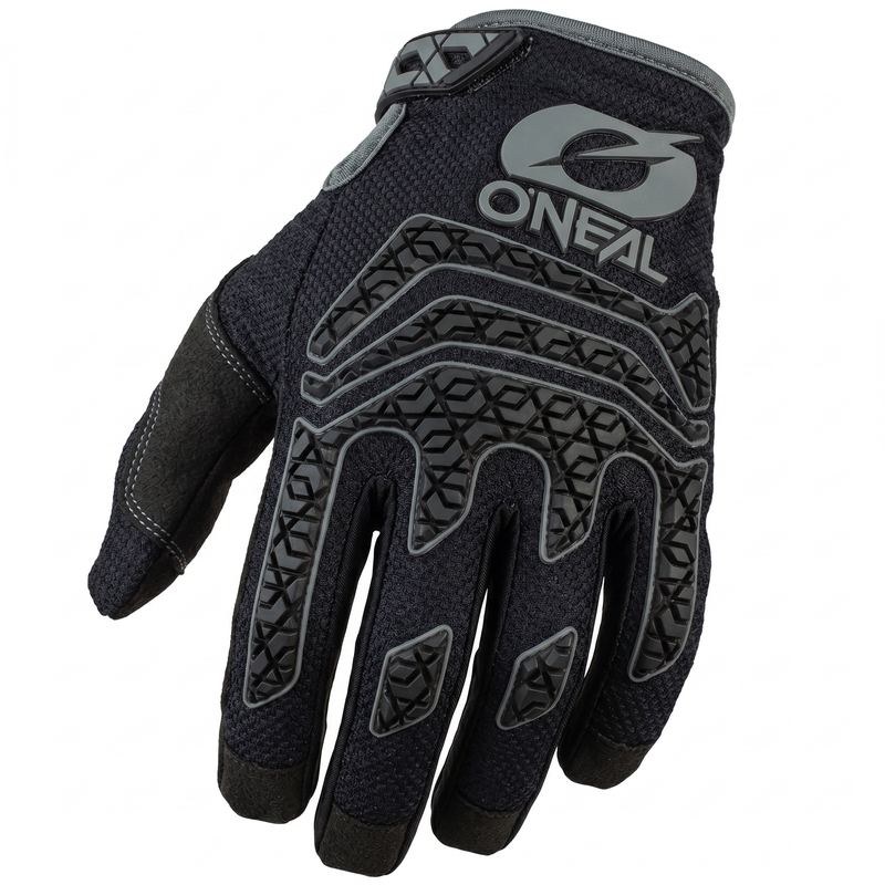 Guanti da motocross O'Neal Sniper Elite neri-grigi