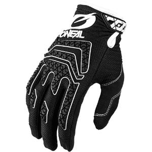 Guanti da motocross O'Neal Sniper Elite neri e bianchi