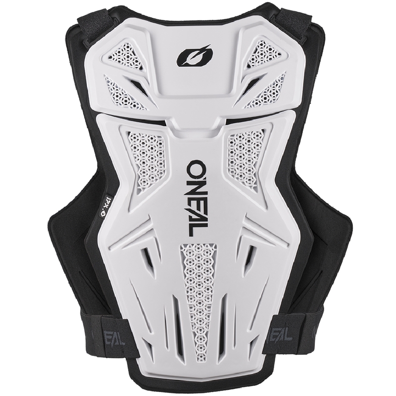 Protezione toracica da moto O'Neal Split Lite bianca