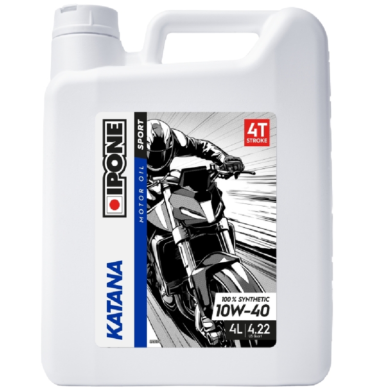 Olio motore sintetico IPONE Katana 10W-40 Ester MA2 4 l