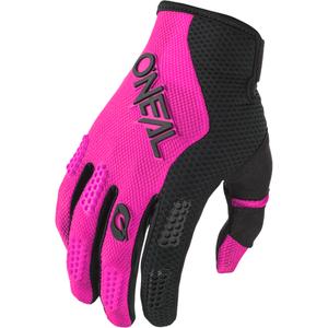 Guanti da motocross da donna O´Neal Element Racewear nero-rosa