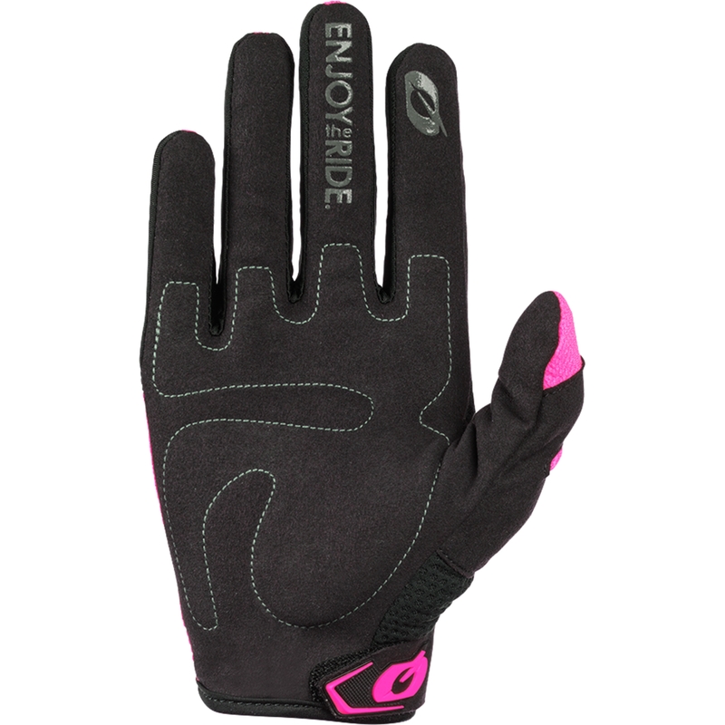 Guanti da motocross da donna O´Neal Element Racewear nero-rosa