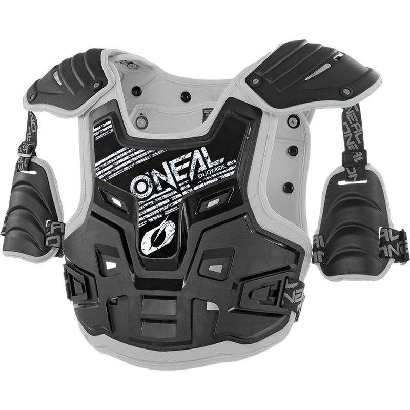 Protezione per carrozzeria moto O´Neal PXR Stone Shield, nero-grigio
