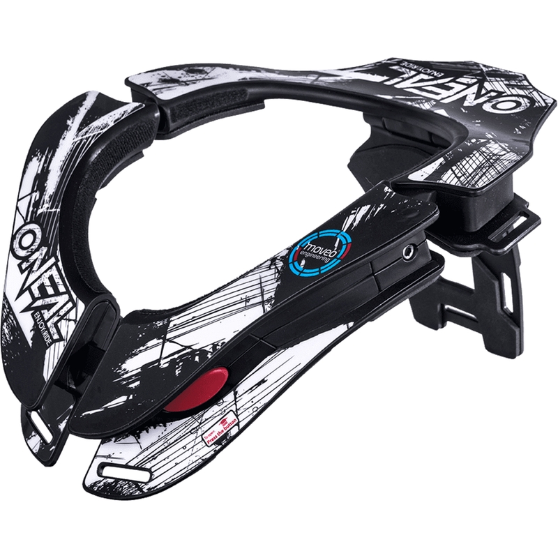 Protezione per il collo O´Neal Tron Shocker, bianco e nero