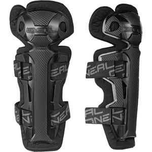 Ginocchiere O´Neal PRO II RL effetto carbonio, nere