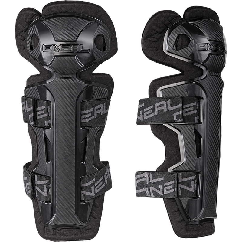 Ginocchiere O´Neal PRO II RL effetto carbonio, nere