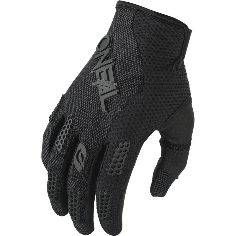 Guanti da motocross per bambini O'Neal Element Racewear, neri.