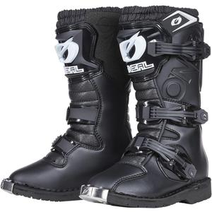 Stivali da motocross per bambini O´Neal Rider PRO, neri.