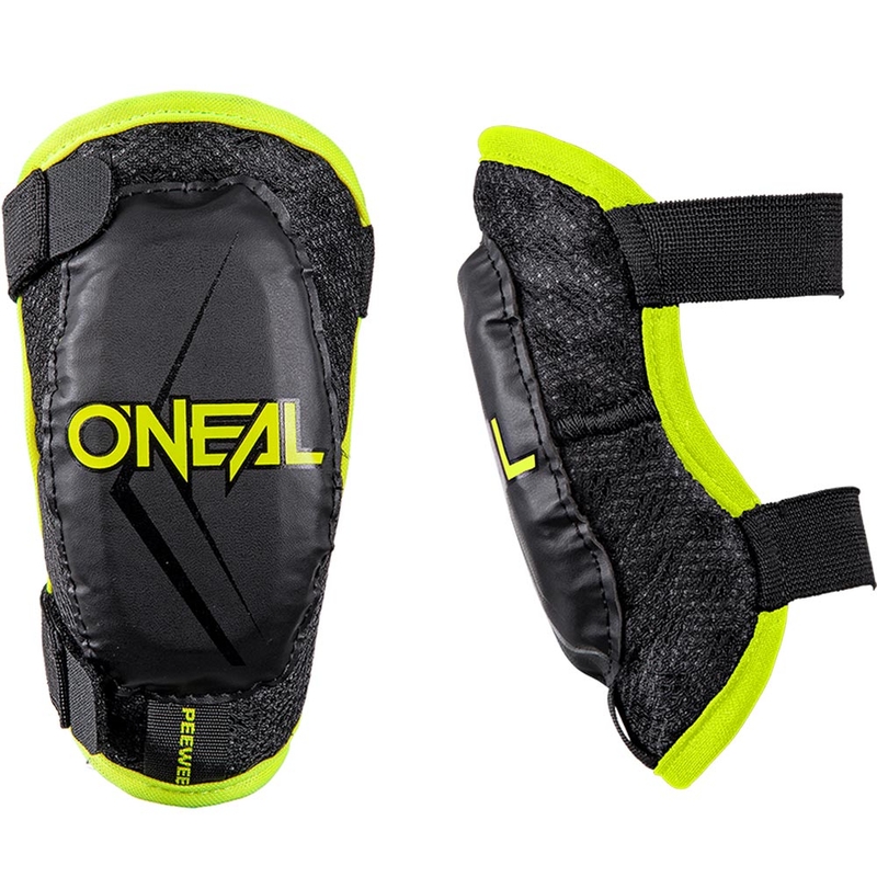 Gomitiere per bambini O'Neal Peewee giallo fluo