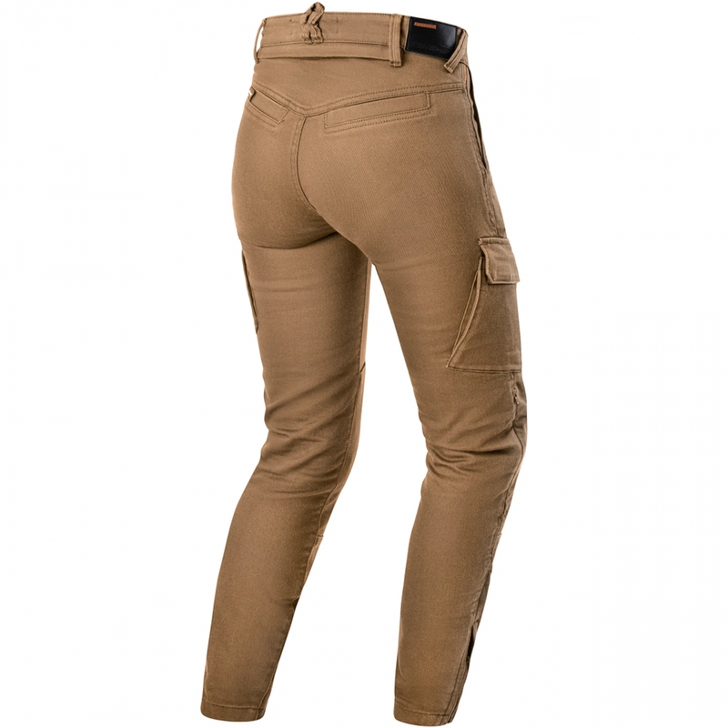 Pantaloni da moto da donna Shimano Recon color sabbia