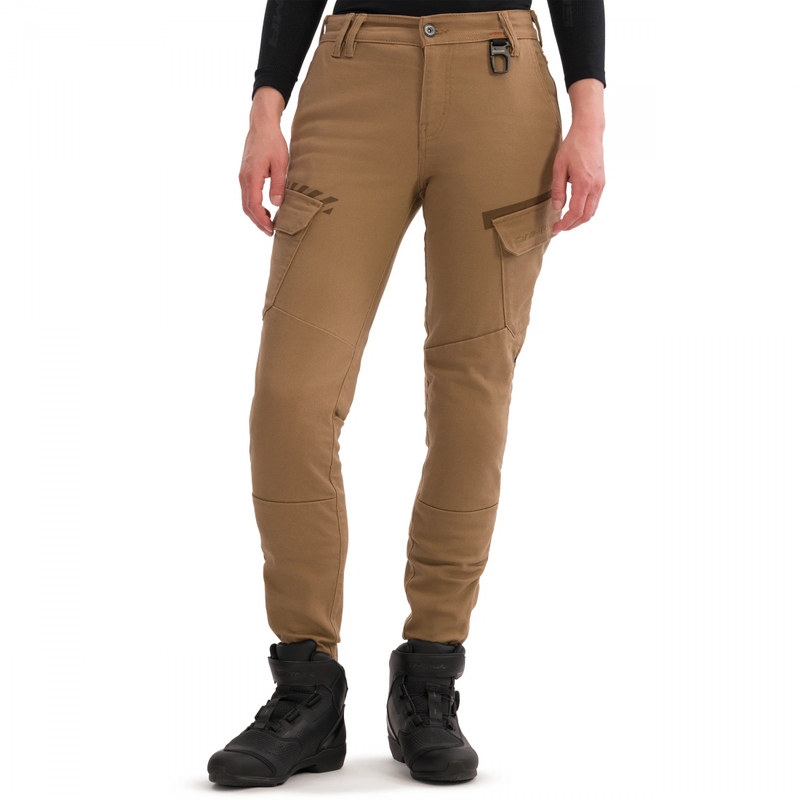 Pantaloni da moto da donna Shimano Recon color sabbia