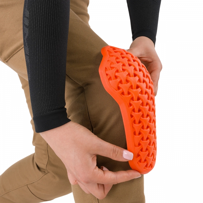 Pantaloni da moto da donna Shimano Recon color sabbia