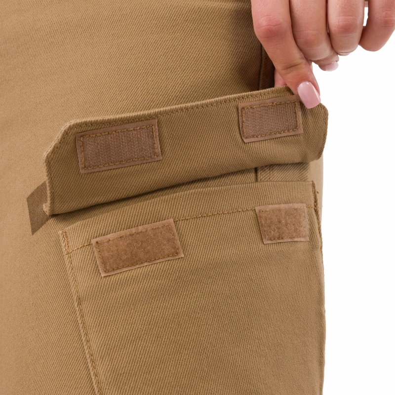 Pantaloni da moto da donna Shimano Recon color sabbia