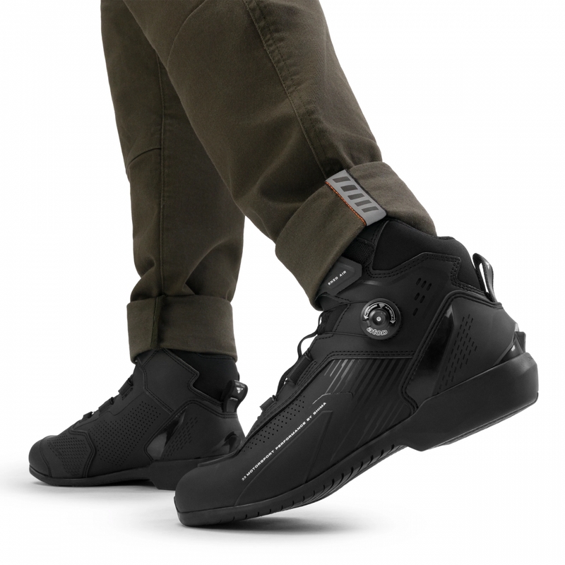 Jeans da moto Shimano Recon verdi