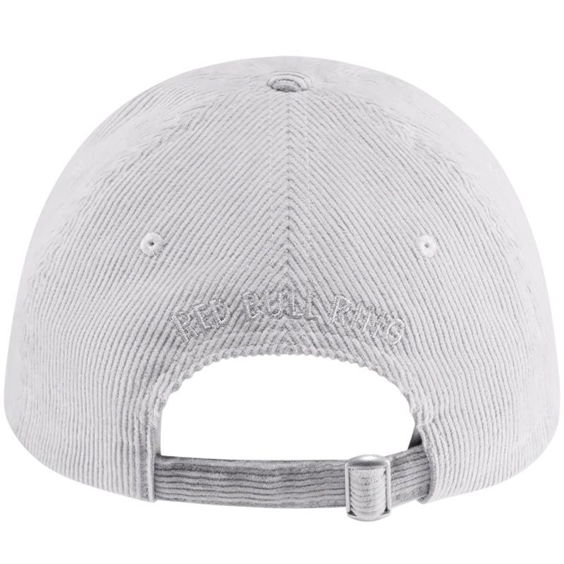Cappellino Red Bull Racing in velluto a coste grigio chiaro