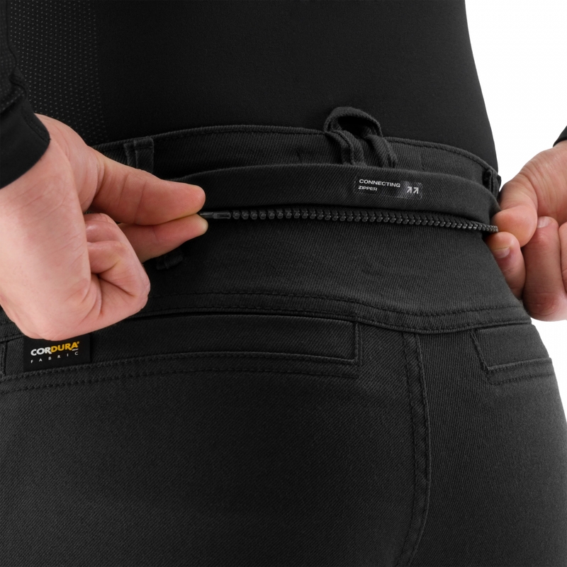 Pantaloni da moto estesi Shimano Recon neri