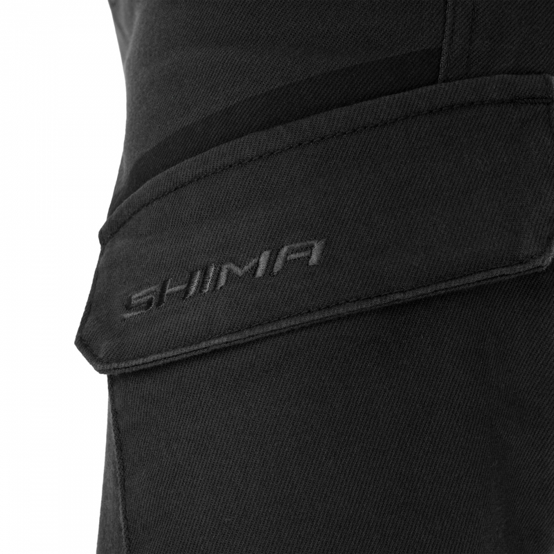 Pantaloni da moto estesi Shimano Recon neri