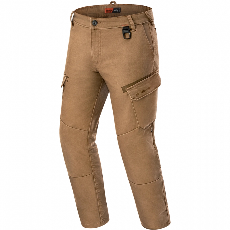 Jeans da moto Shimano Recon estesi color sabbia