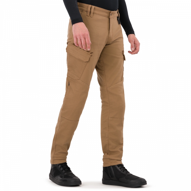 Jeans da moto Shimano Recon estesi color sabbia