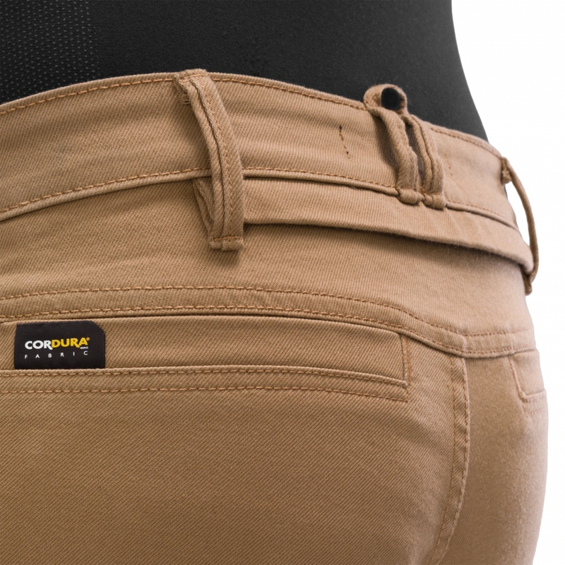 Jeans da moto Shimano Recon estesi color sabbia