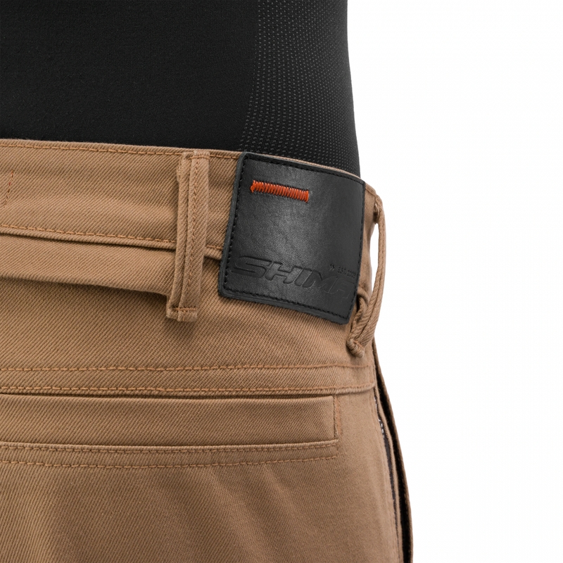 Jeans da moto Shimano Recon estesi color sabbia