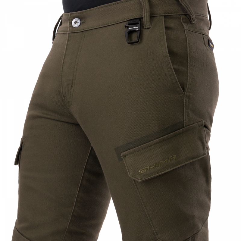 Pantaloni da moto Shimano Recon verdi